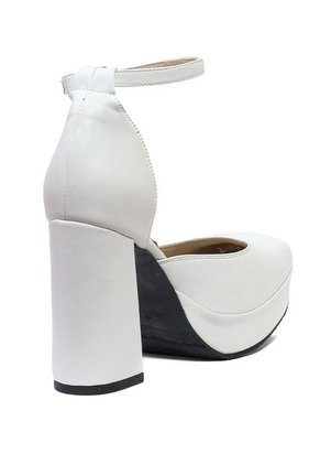 Tacón Plataforma Blanco Origen Bratz