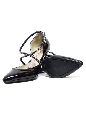 Tacón Mujer Charol Negro Origen Eliza