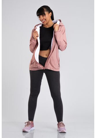 Chaqueta Rompevientos Forrada Mujer Rosa JM03 ORIGEN