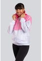 Chaqueta Rompevientos Mujer Rosa X Blanco JM01 de ORIGEN