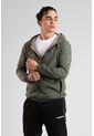 Chaqueta Rompevientos Forrada Hombre Verde JH02 de ORIGEN