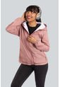 Chaqueta Rompevientos Forrada Mujer Rosa JM03 de ORIGEN