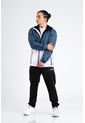 Chaqueta Rompevientos Forrada Hombre Azul X Blanco JH01 de ORIGEN