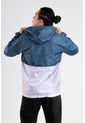 Chaqueta Rompevientos Forrada Hombre Azul X Blanco JH01 de ORIGEN