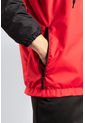 Chaqueta Rompevientos Forrada Hombre Negro Por Rojo JH01 de ORIGEN