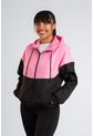 Chaqueta Rompevientos Mujer Negro X Rosa JM01 de ORIGEN