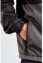 Chaqueta Rompevientos Forrada Hombre Negro X Gris JH01 de ORIGEN