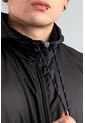 Chaqueta Rompevientos Forrada Hombre Negro X Gris JH01 de ORIGEN