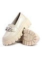 Mocasines Charol Mujer Beige Origen Ana de ORIGEN
