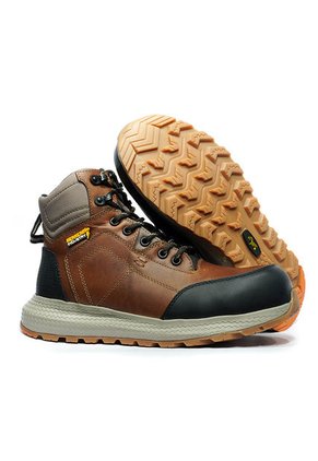 Bota Industrial Cuero Canela Origen Atlas