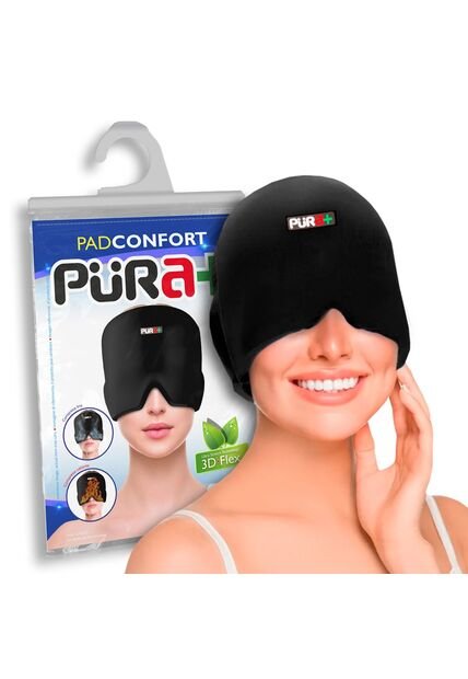 Pad Migraña Confort Gel Negro Pura+ Origen