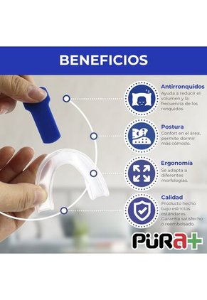 Protector Bucal Externo Transparente Pura+ Inco