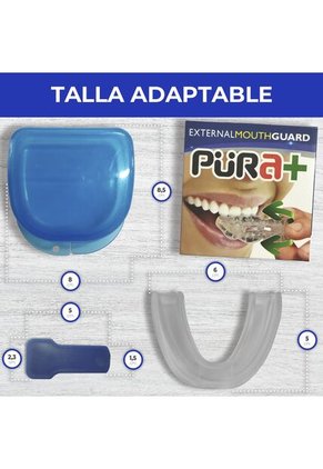 Protector Bucal Externo Transparente Pura+ Inco