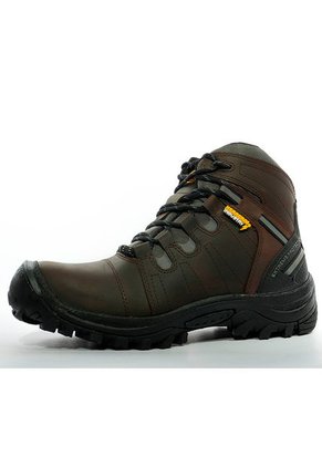 Bota Industrial Cuero Café Origen Danger Pro