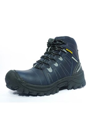 Bota Industrial Cuero Azul Origen Danger Pro
