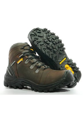 Bota Industrial Cuero Café Origen Danger Pro