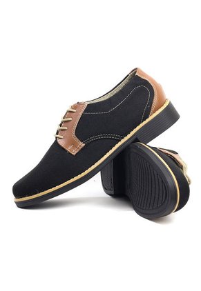 Zapato Hombre Negro Origen Bruselas
