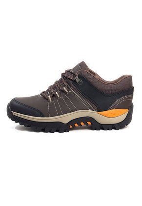 Zapato Hombre Cuero Outdoor Café Origen Andes