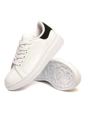 Tenis Mujer Blanco Por Negro Origen AM02