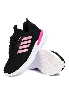 Tenis Niñas Negro Por Rosa Origen EVA001
