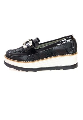 Mocasines Mujer Negro Origen Claire