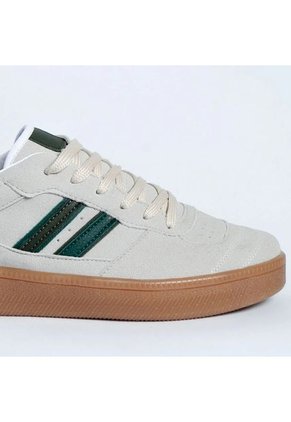 Tenis Mujer Gris X Verde Millennials Moscú