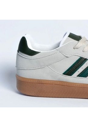 Tenis Mujer Gris X Verde Millennials Moscú