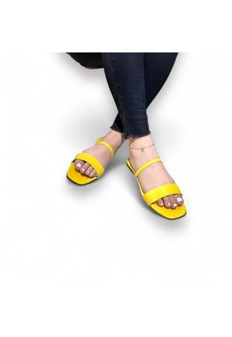 Sandalia Mujer MTK Rihanna Amarillo ORIGEN