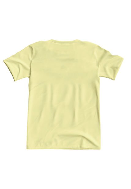 Camiseta Cuello Redondo  AX Beige Algodón Peruano