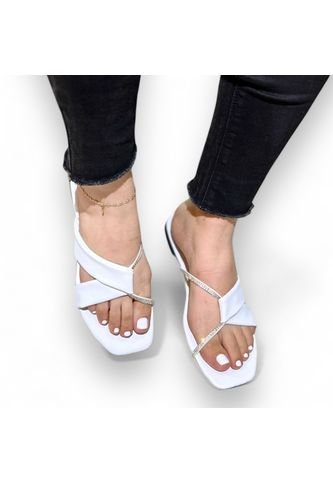 Sandalia Mujer MTK Diamond Blanco ORIGEN