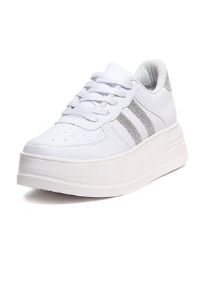 Tenis Mujer Blanco Por Plata AMPL01