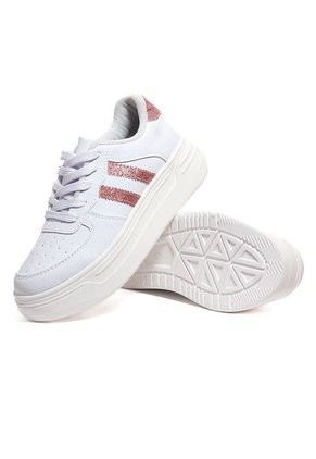 Tenis Mujer Blanco Por Rosa AMPL01