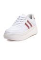 Tenis Mujer Blanco Por Rosa AMPL01 de ORIGEN