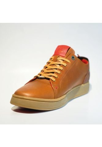 Tenis Mujer Cuero Miel Rawcacao Celio ORIGEN