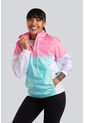 Chaqueta Rompevientos Mujer Rosa X Blanco JM02 de ORIGEN