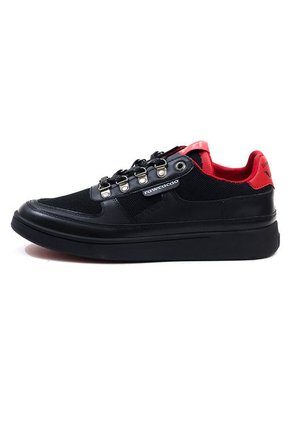 Tenis Cuero Negro Rawcacao Napoles