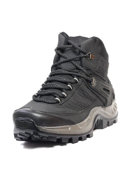 Bota Outdoor Hombre Sintético Origen Pumari Negro