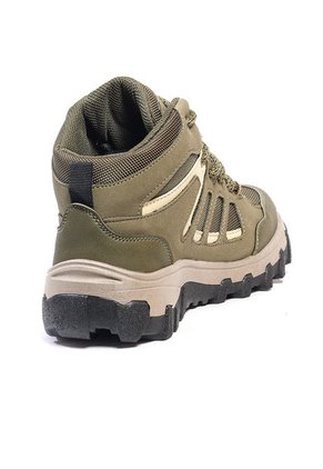 Bota Outdoor Mujer Sintético Origen Makalu Café Rosado