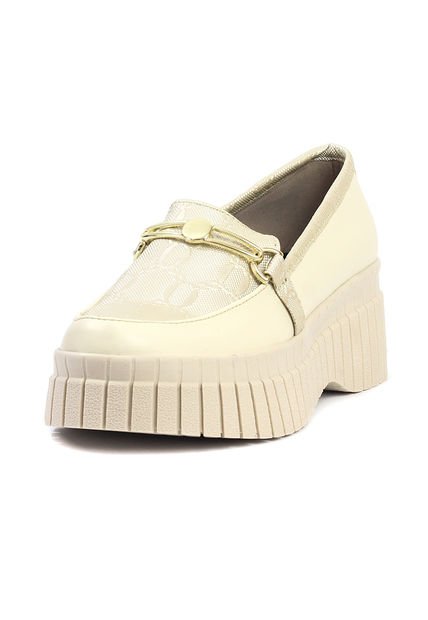 Mocasines Mujer Beige Origen Luciana 01