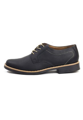 Zapato Hombre Cuero Negro Origen Berna