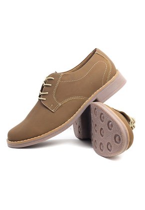 Zapato Hombre Cuero Miel Origen Berna