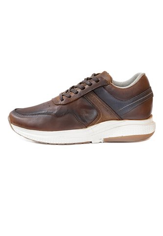 Tenis Blancos En Cuero Para Hombre ORIGEN Fabio ORIGEN