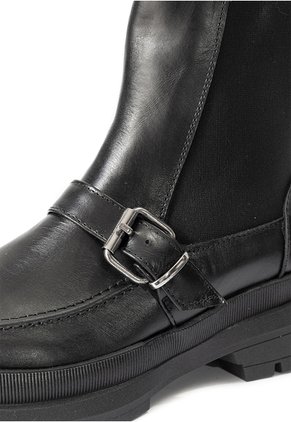 Botines Negros Chelsea Con Plataforma Para Mujer ORIGEN Giulia
