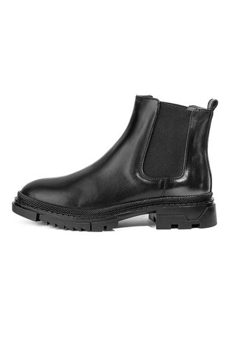 Botas Chelsea Negras En Cuero Para Hombre ORIGEN Salerno ORIGEN