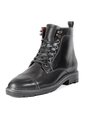 Botas Negras Con Cordones En Cuero Para Hombre ORIGEN Bruno de ORIGEN