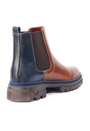 Botas Chelsea Miel En Cuero Para Hombre ORIGEN Marcelo