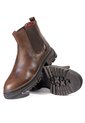 Botas Chelsea Cafés En Cuero Para Hombre ORIGEN Tiziano de ORIGEN