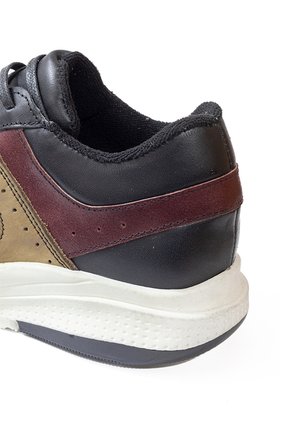 Tenis Blancos En Cuero Para Hombre ORIGEN Giorgio