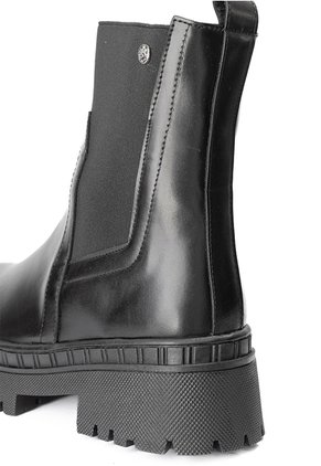 Botines Negros Chelsea Suela Robusta Para Mujer ORIGEN Sabina