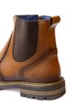 Botas Coñac Con Cordones En Cuero Para Hombre ORIGEN Aurelio de ORIGEN